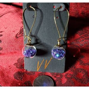 Popsicle Purple Earrings